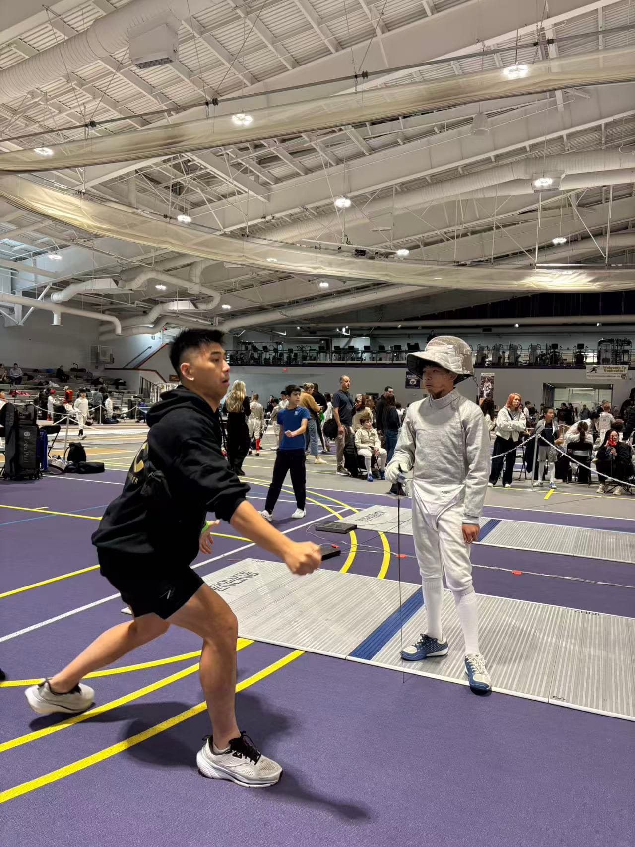 Adult fencing program